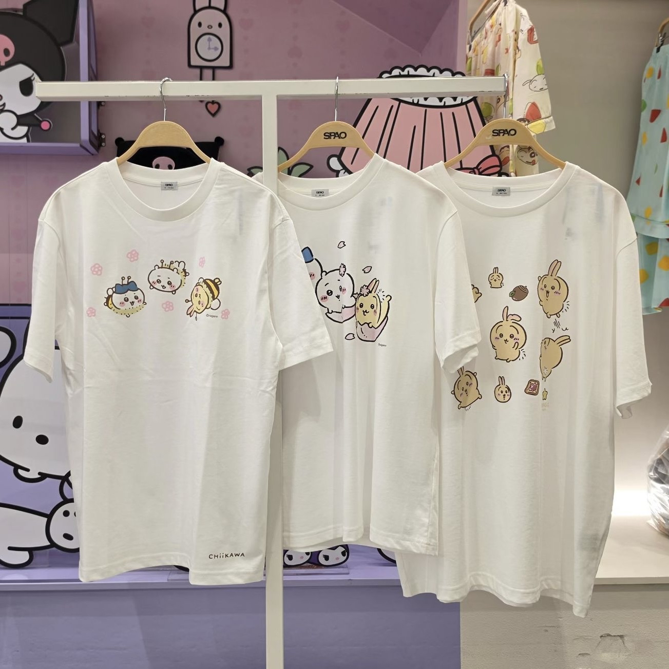 🇰🇷韓國SPAO x Chiikawa短袖Tee