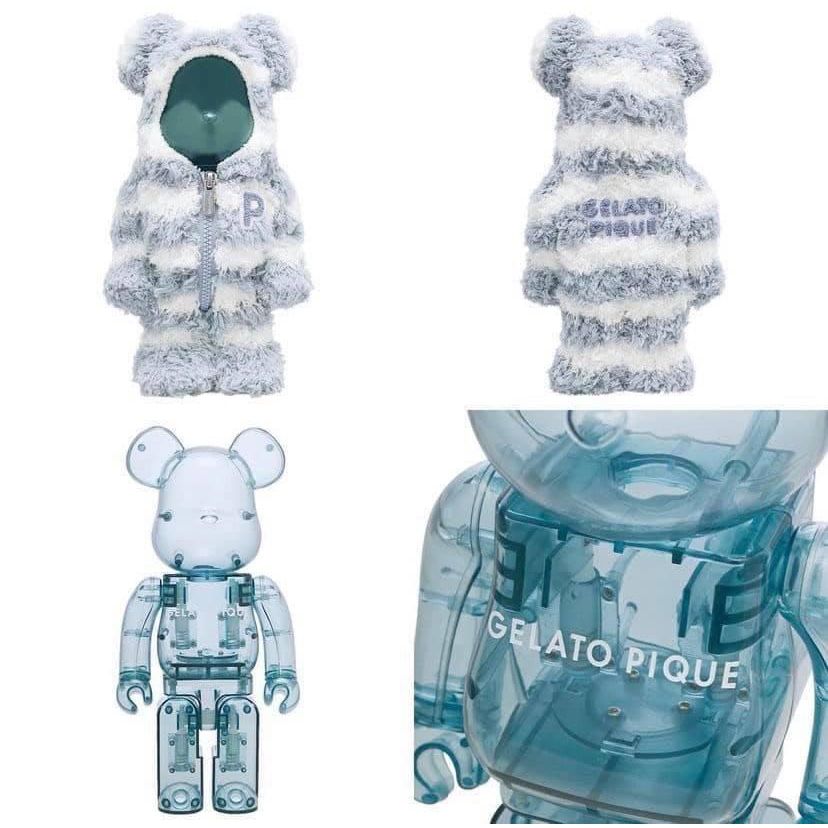 GELATO PIQUE BEARBRICK 400% / LIGHT BLUE | TRENDSPOT TOKYO