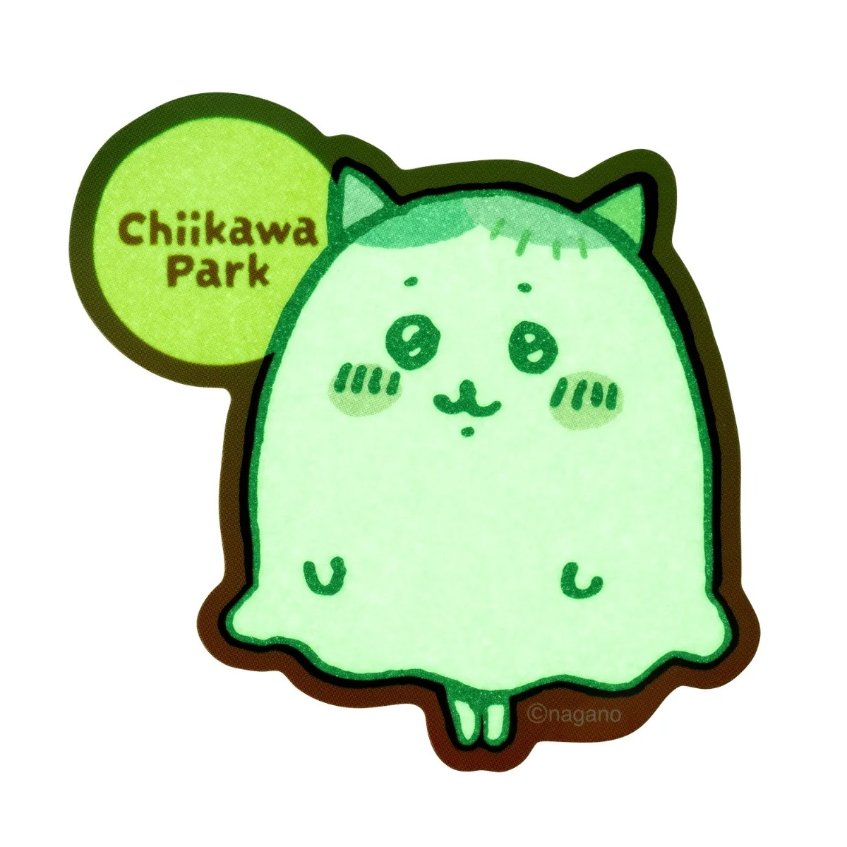 🎀【預訂】Chiikawa Park Halloween 2026夜光貼紙 - Hachiware