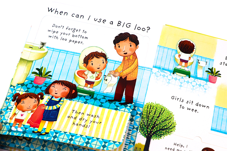 Usborne First Questions and Answers系列翻翻書Why Do We Need A Potty? 為什麼用便盆