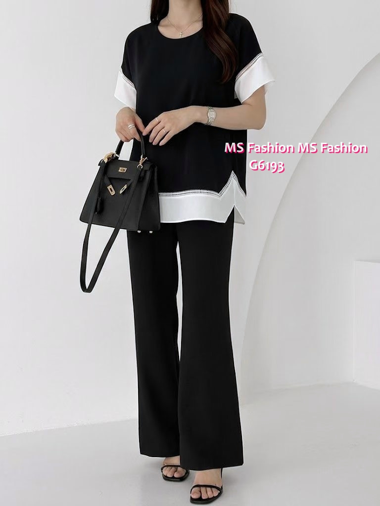 G6193 韓國🇰🇷靚料拼袖top