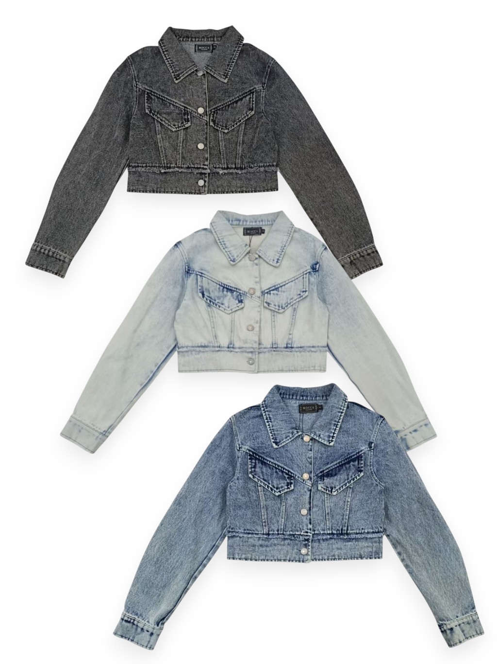 Crop Denim Jacket M246