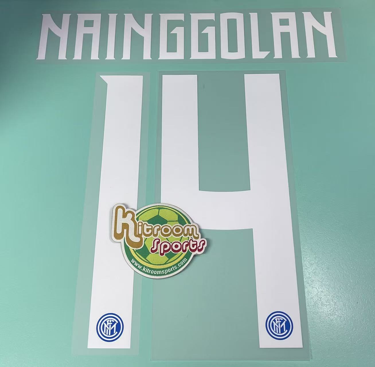 2018-19 Inter Milan Home Nameset #14 NAINGGOLAN