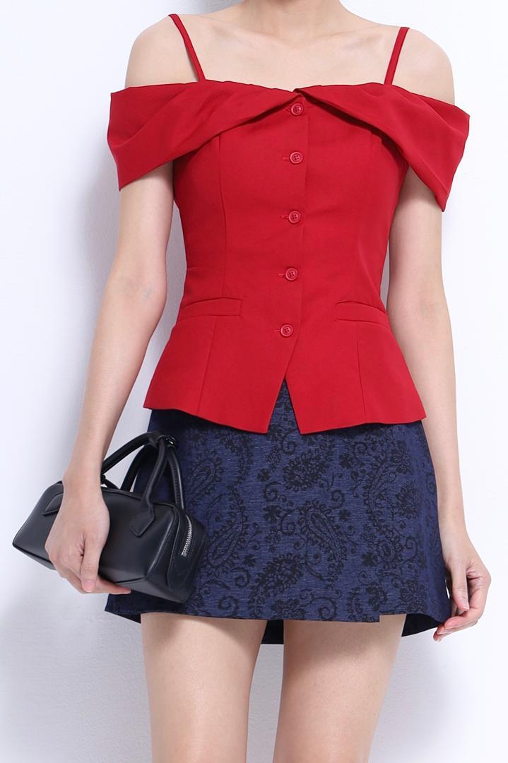  独家花纹裤裙 1394