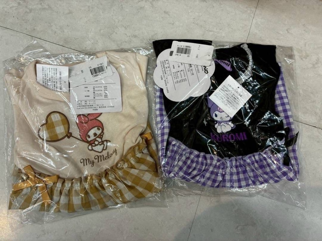 SANRIO 短袖格仔 - 03260110