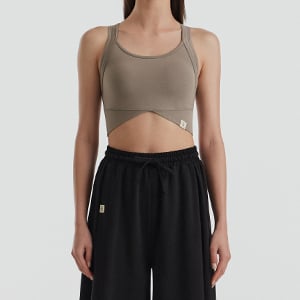 【Crossbody Bra Top】現貨_FEWFBT080 Banda Soft Crossbody Bra Top by front2line