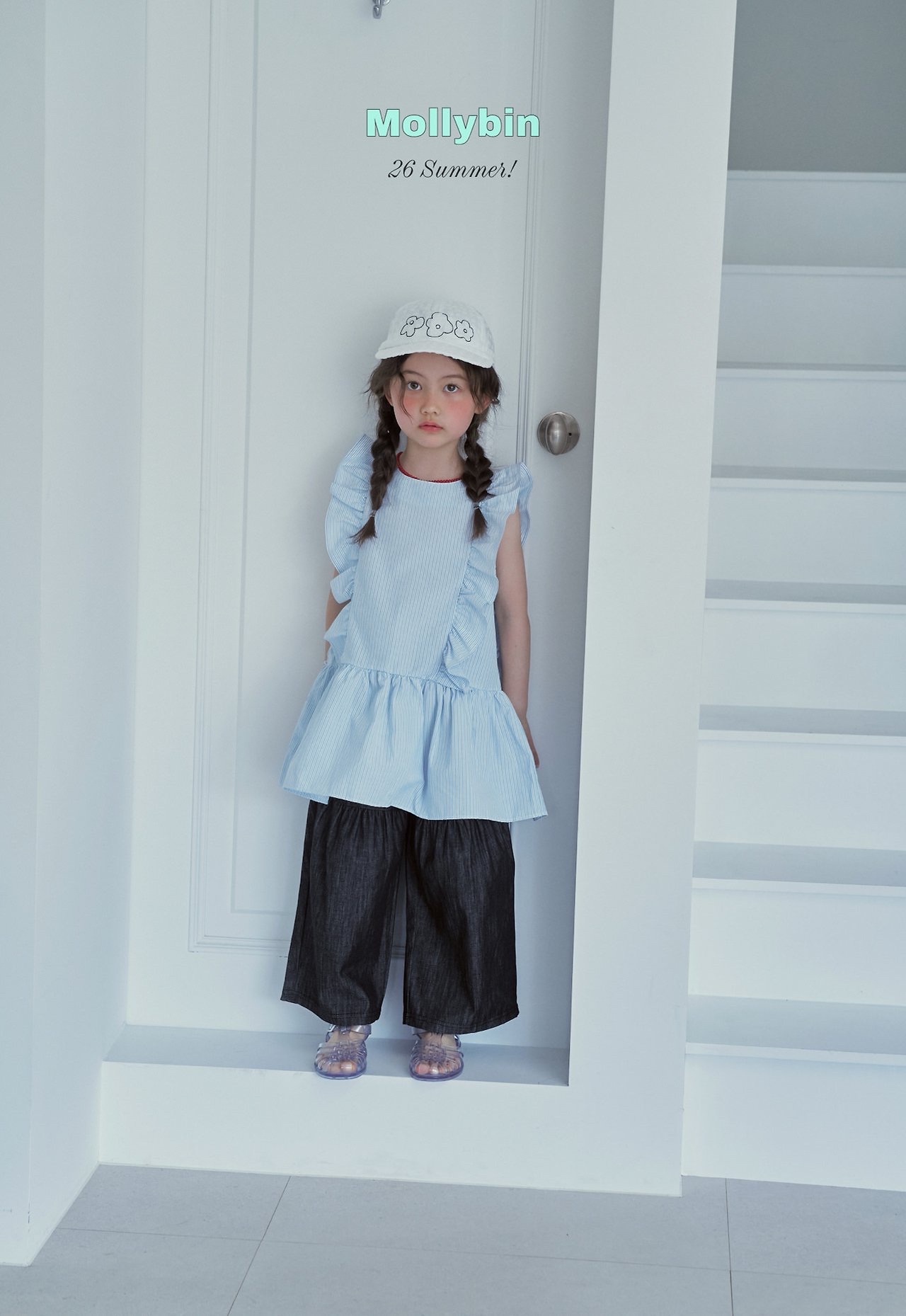 Molly | stripe OPS(Blue L105-115)