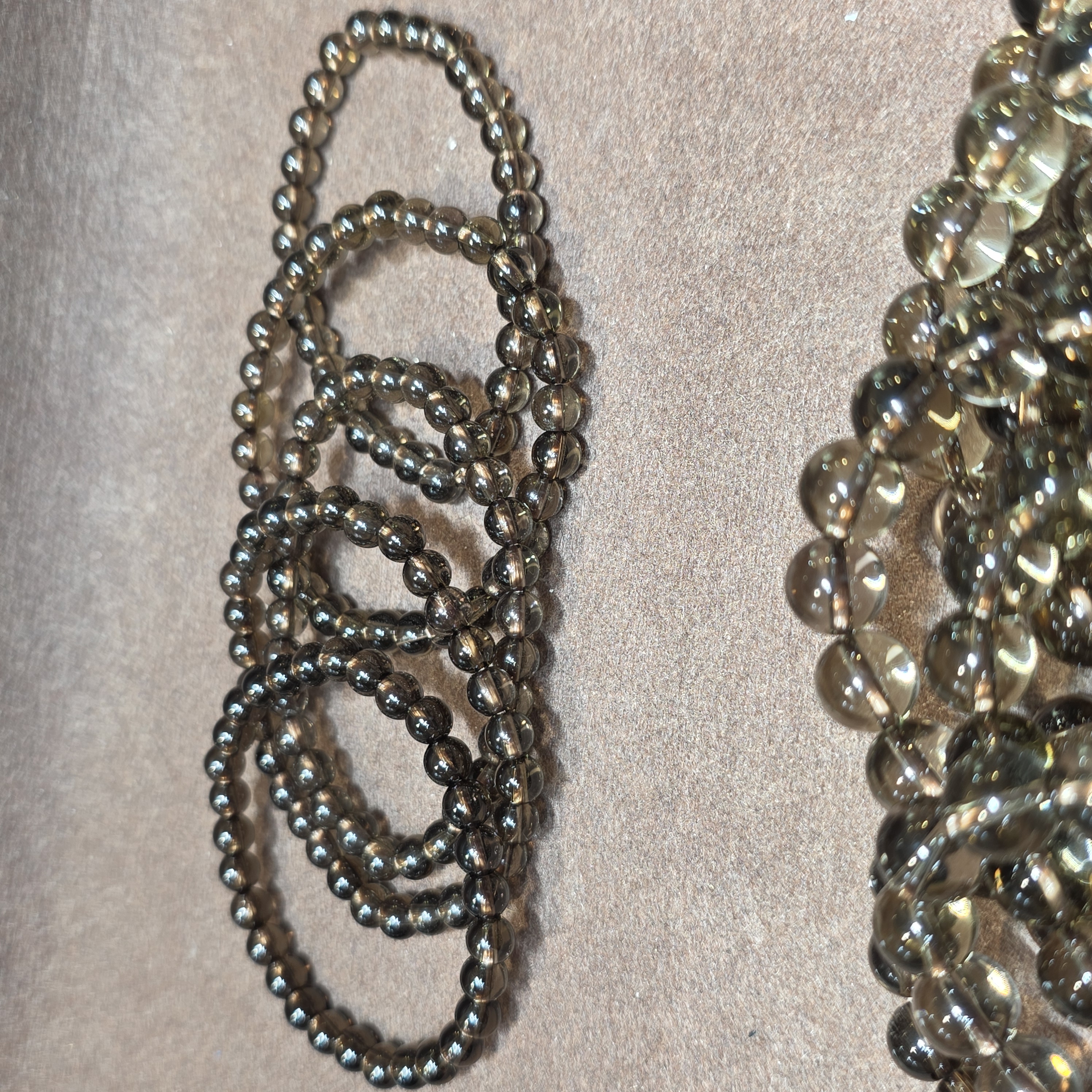 茶水晶手串(Smoky Quartz)