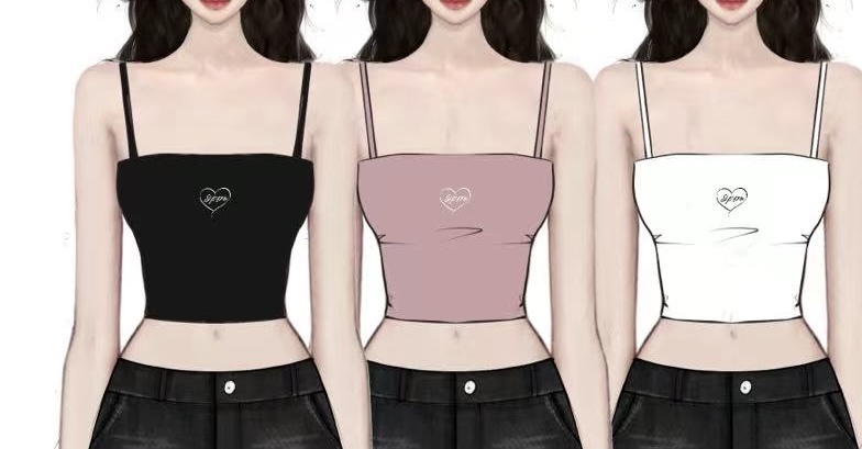 第二批✅2PM 🎀Embroidery Bra-Top 彈性舒服