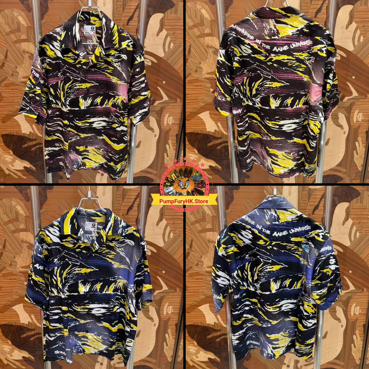 AAPE Printed short sleeve shirt (8575)