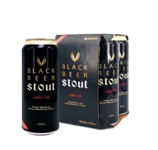 海特黑啤500ml （4罐裝）