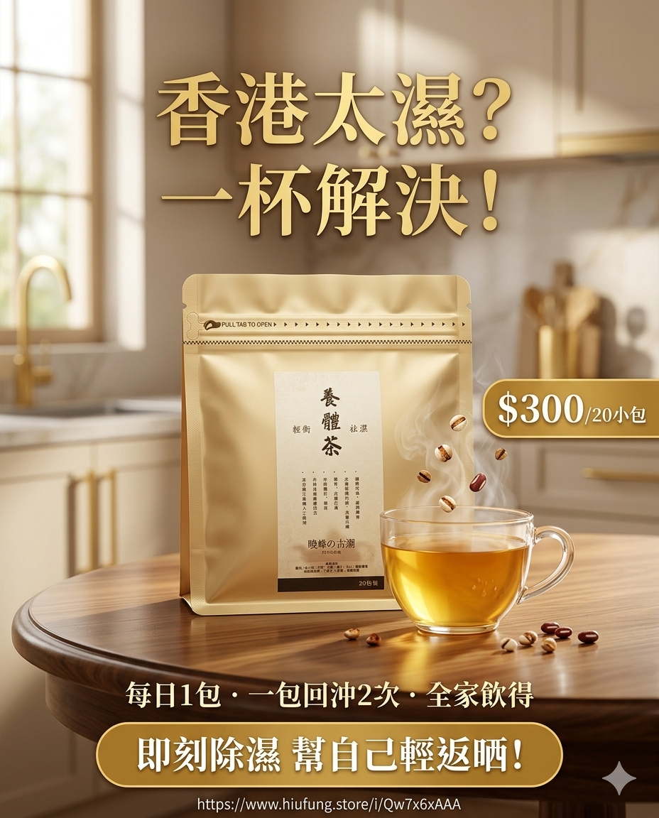 20/4出貨《輕衡袪濕養體茶》獨家配方 一袋20包