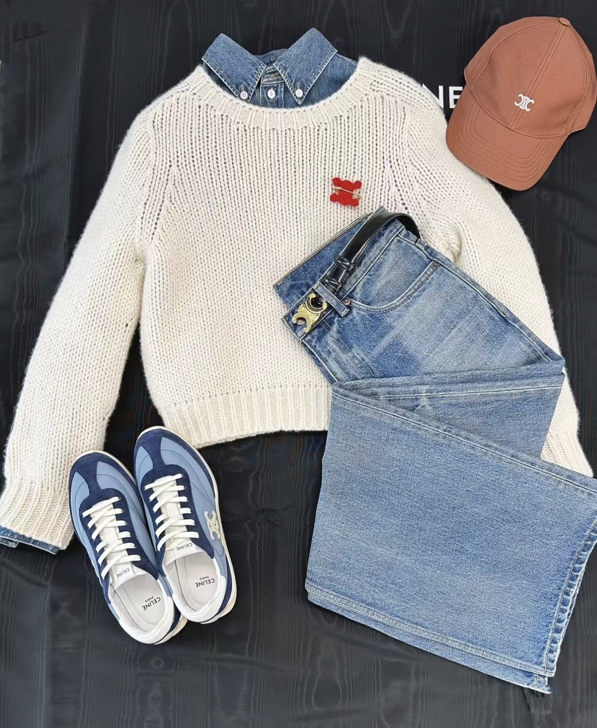 限時優惠✨新色💙訂貨📮Celine Triomphe sneaker Size 36/38/39.5