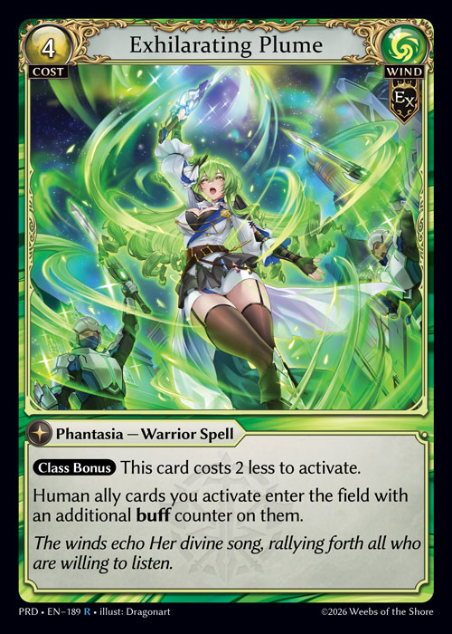 Exhilarating Plume / PRD-189 (R)