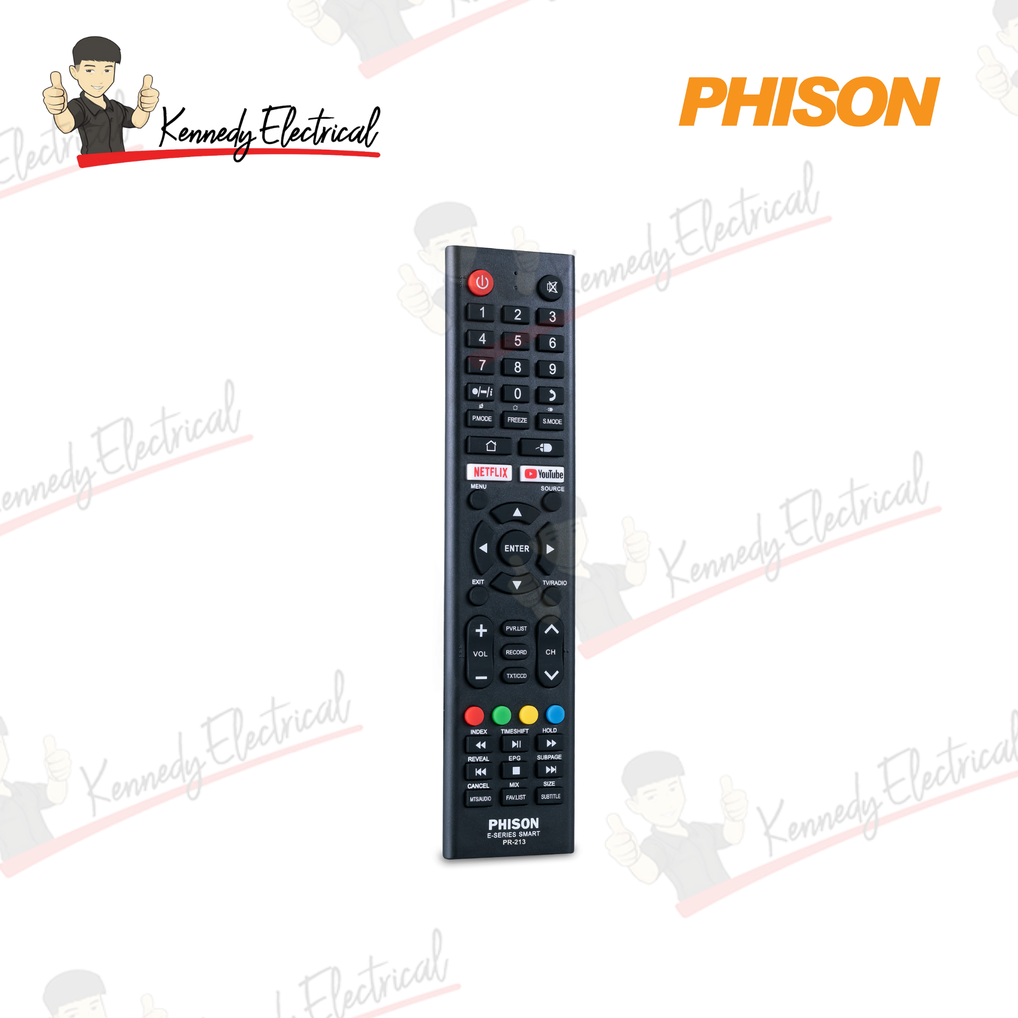 Phison TV Remote Control E-Series Smart PR-213