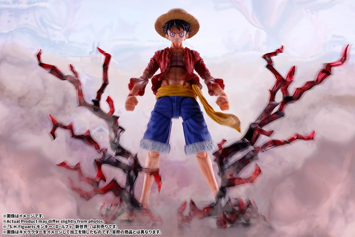 (預訂訂金 $100) (總價 $207) Bandai S.H.Figuarts 海賊王 蒙奇.D.路飛 -新世界- 配件套組 (行版) SHF One Piece Monkey D. Luffy Optional Parts Set