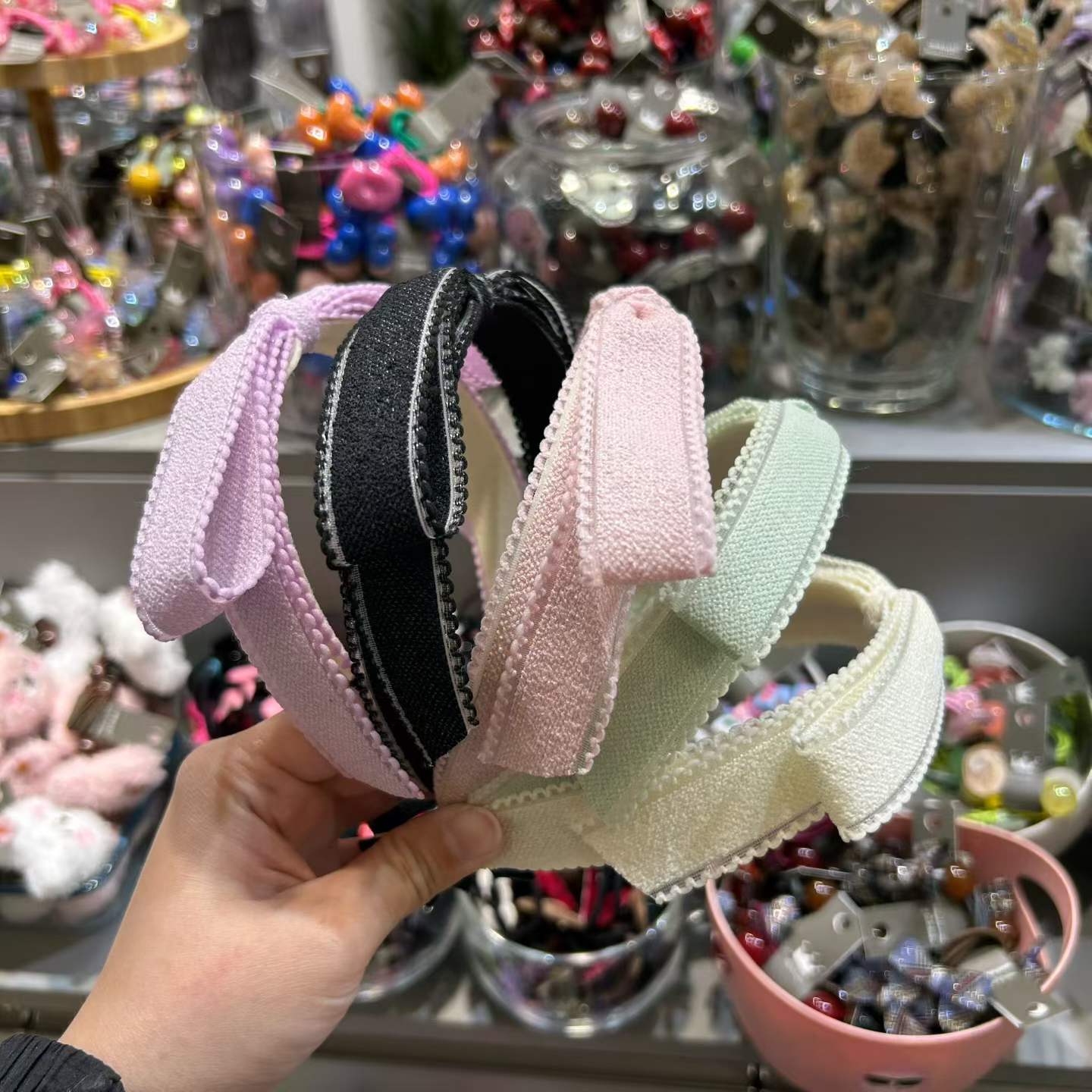 🎀 純色蝴蝶結兒童頭箍 🎀