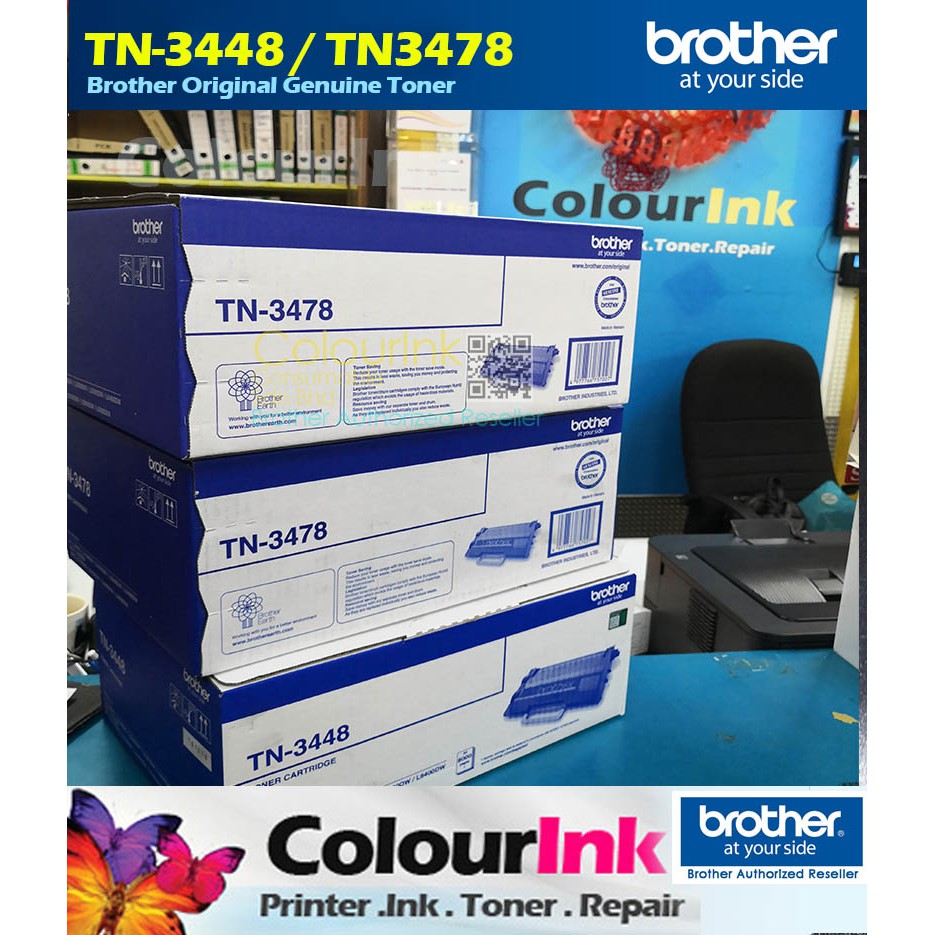 Brother Original TN-3478 Toner 12K HL-L5100DN｜HL-L6400DW｜DCP-L5600DN｜ MFC-L5900DN ｜MFC-L6900DW TN3478