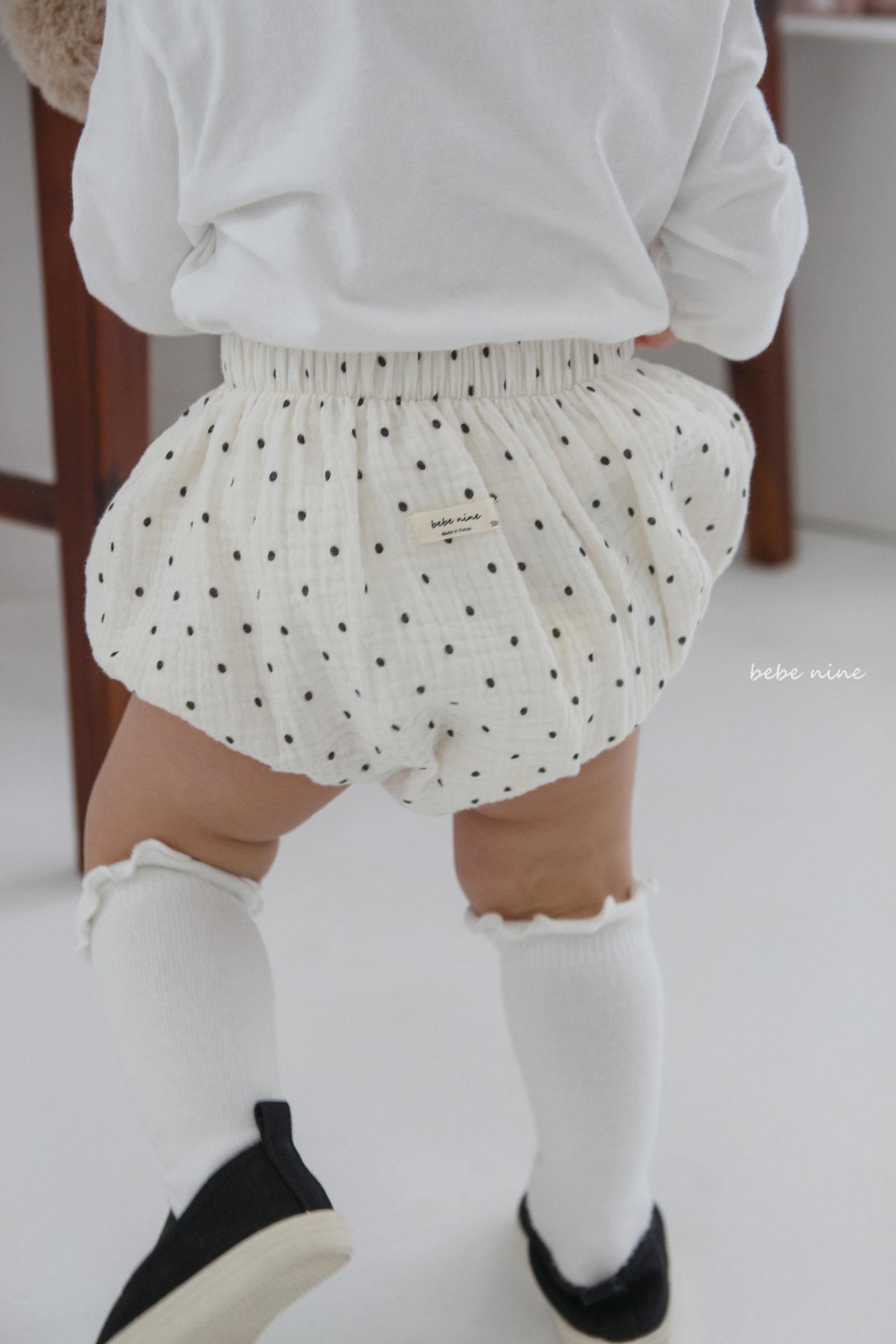 🌸預訂 韓國直送🌸🇰🇷Bebenine三色愛心碎花波點棉紗燈籠褲