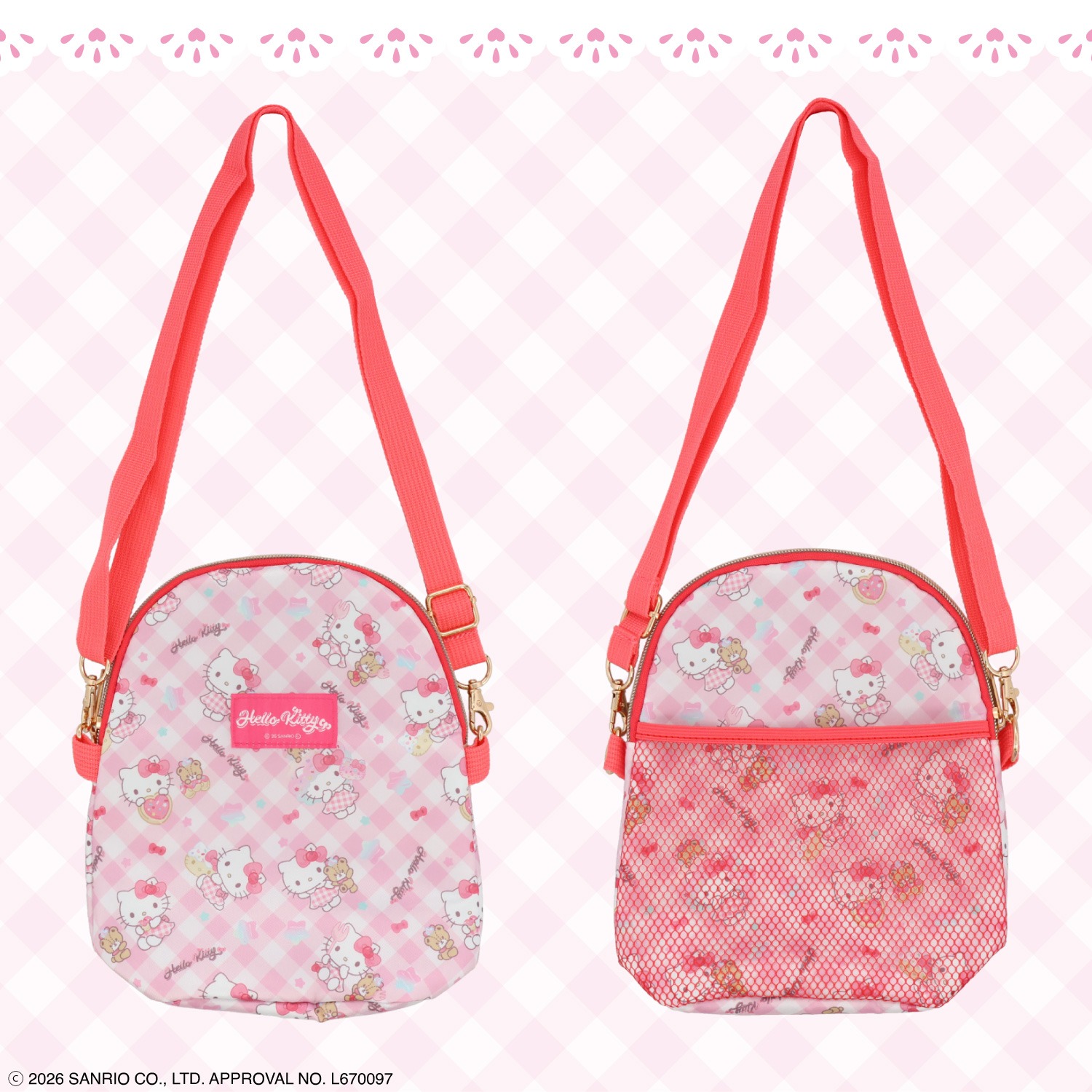 🌸 【預訂】Sanrio Lunch Series-Lunch Shoulder Bag