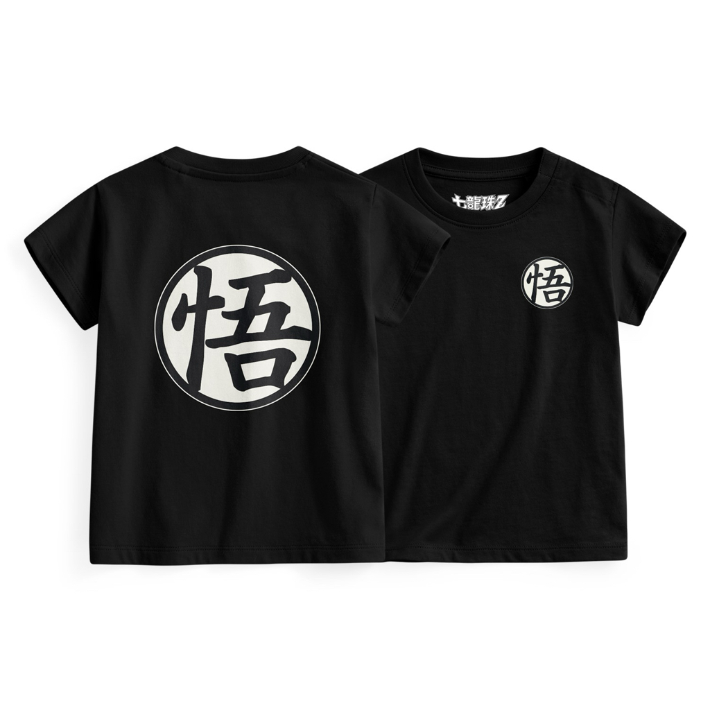 💚預訂 台灣直送💚七龍珠Z兩色前後印花親子款純棉短袖T恤