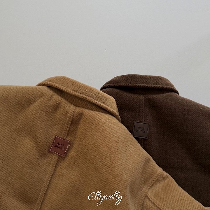 Ellymolly | Fluffy Wool Coat