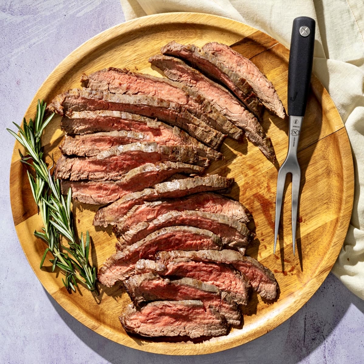 美國1855黑安格斯牛腹肉Flank Steak 厚切牛扒