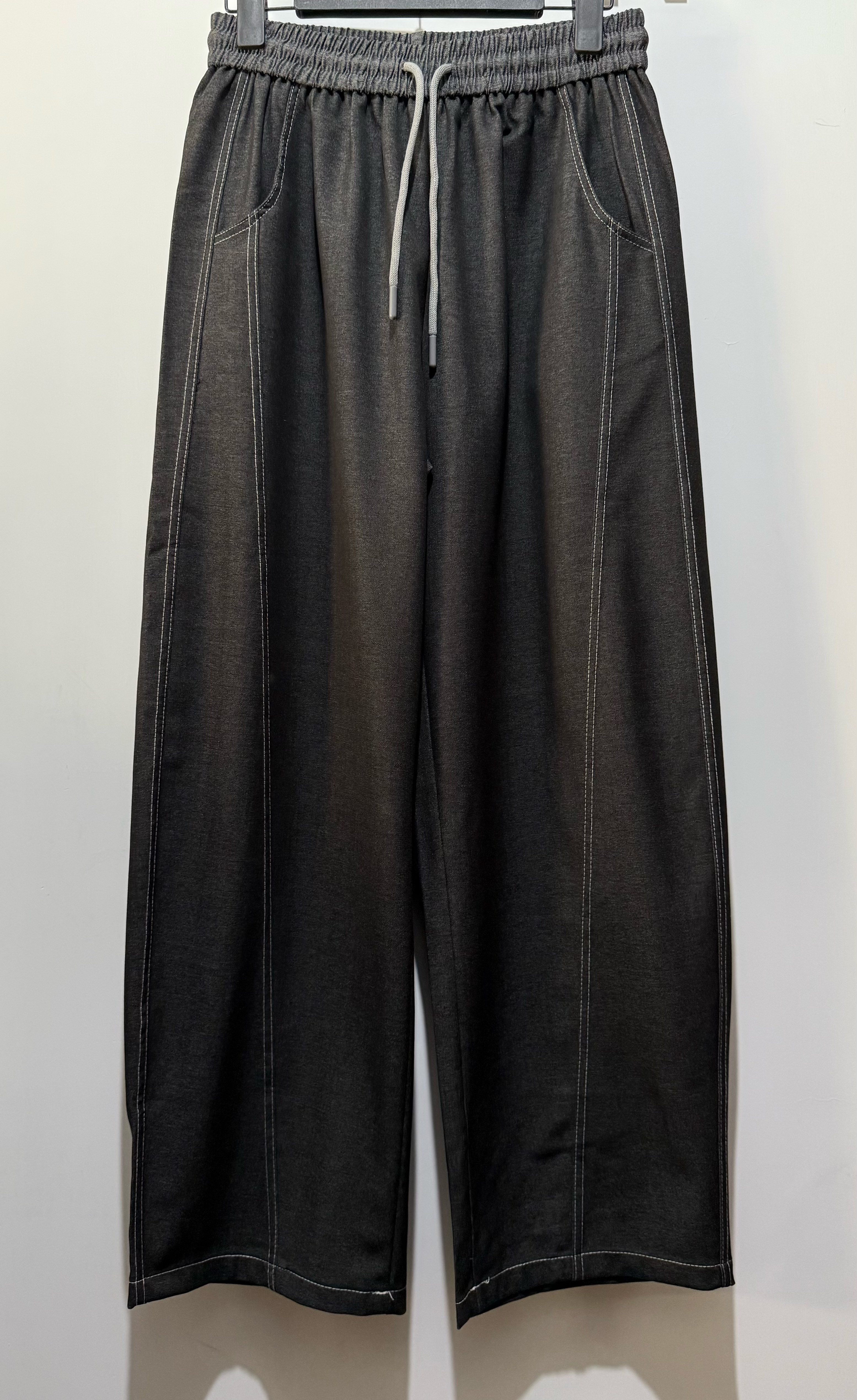 B00556 混棉牛仔布闊褲