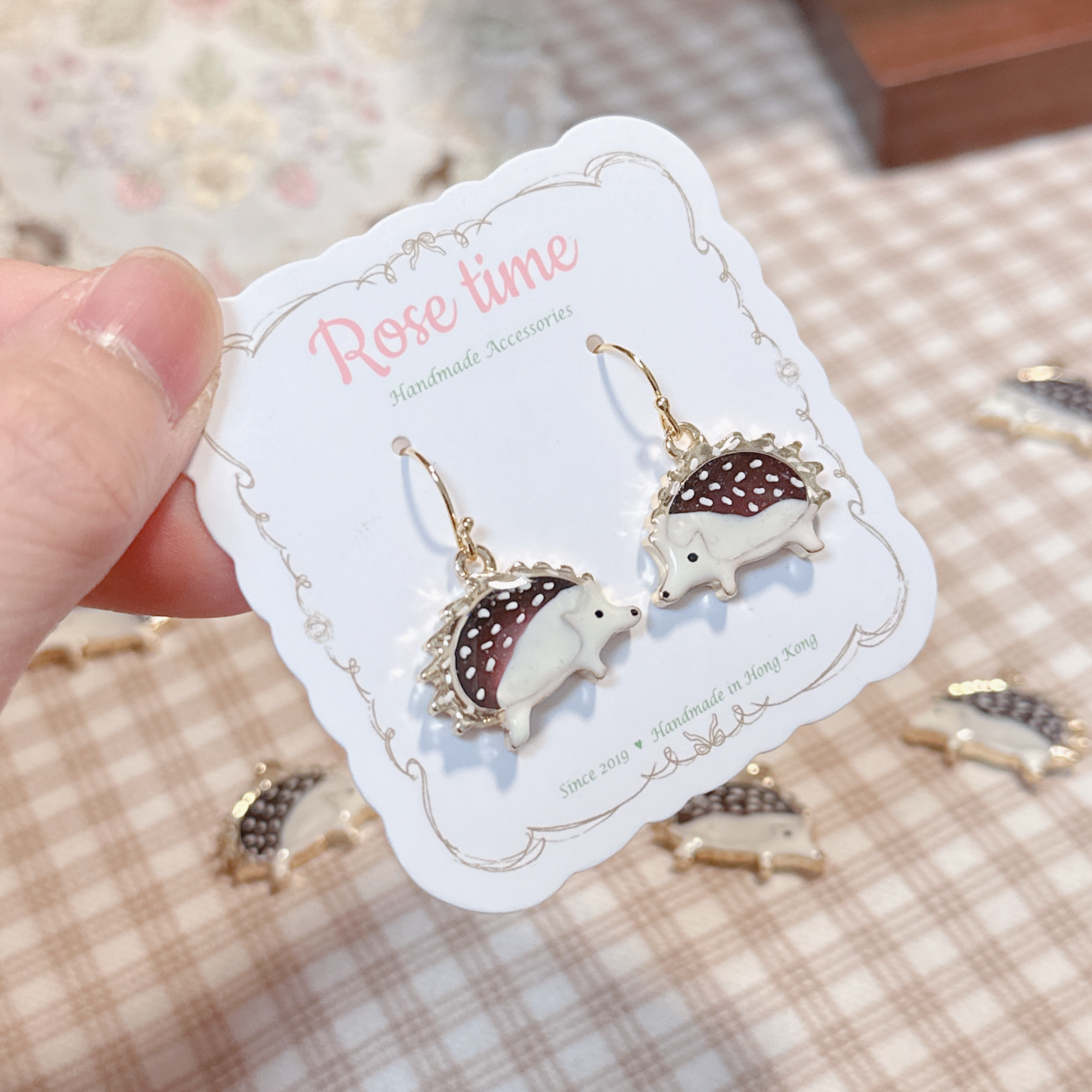 手繪 粒粒刺蝟仔 🦔