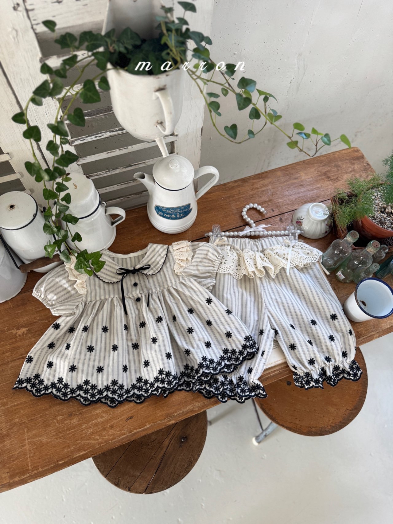 🇰🇷Marron blouse