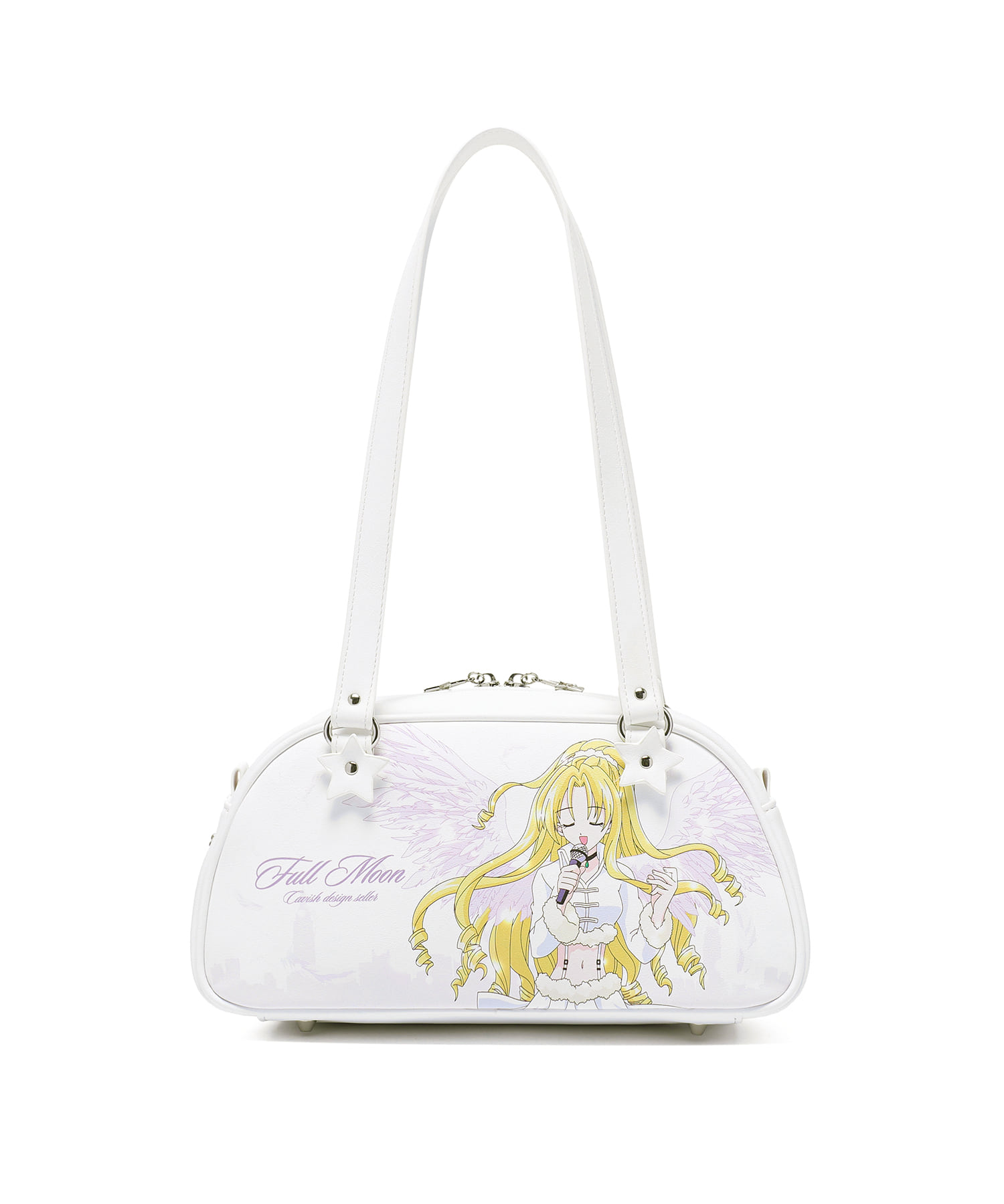 LEATHER TOTE BAG｜韓國 星河滿月 X CAVISH 服飾系列 (Full Moon） (26204-P)