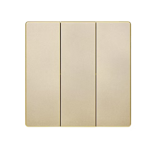 MK Aria 太空金 3位雙控 開關掣