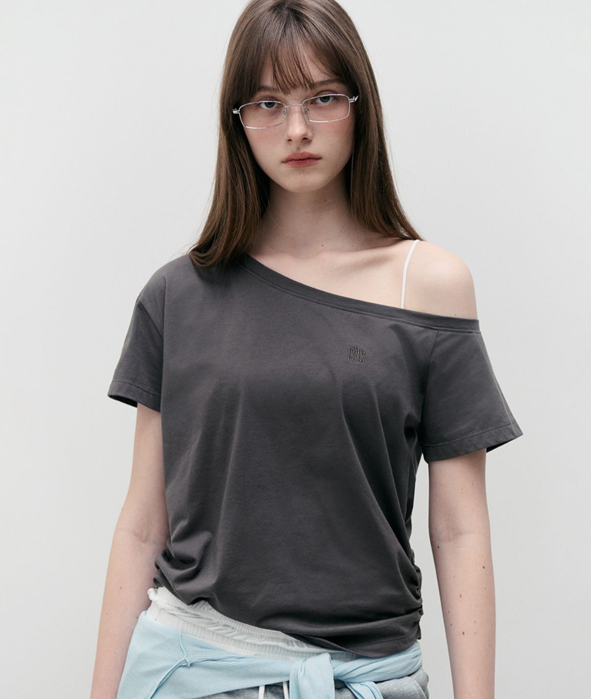 🎀Rolarola 🎀 NUBASIC OFF SHOULDER T-shirt 原價45000won 獨家折扣優惠