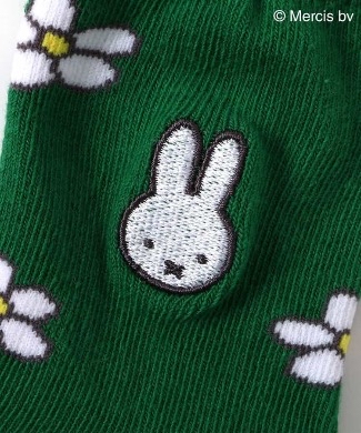 🇯🇵預訂 日本直送🇯🇵Apres les cours x Miffy系列兩色人物刺繡花花襪子