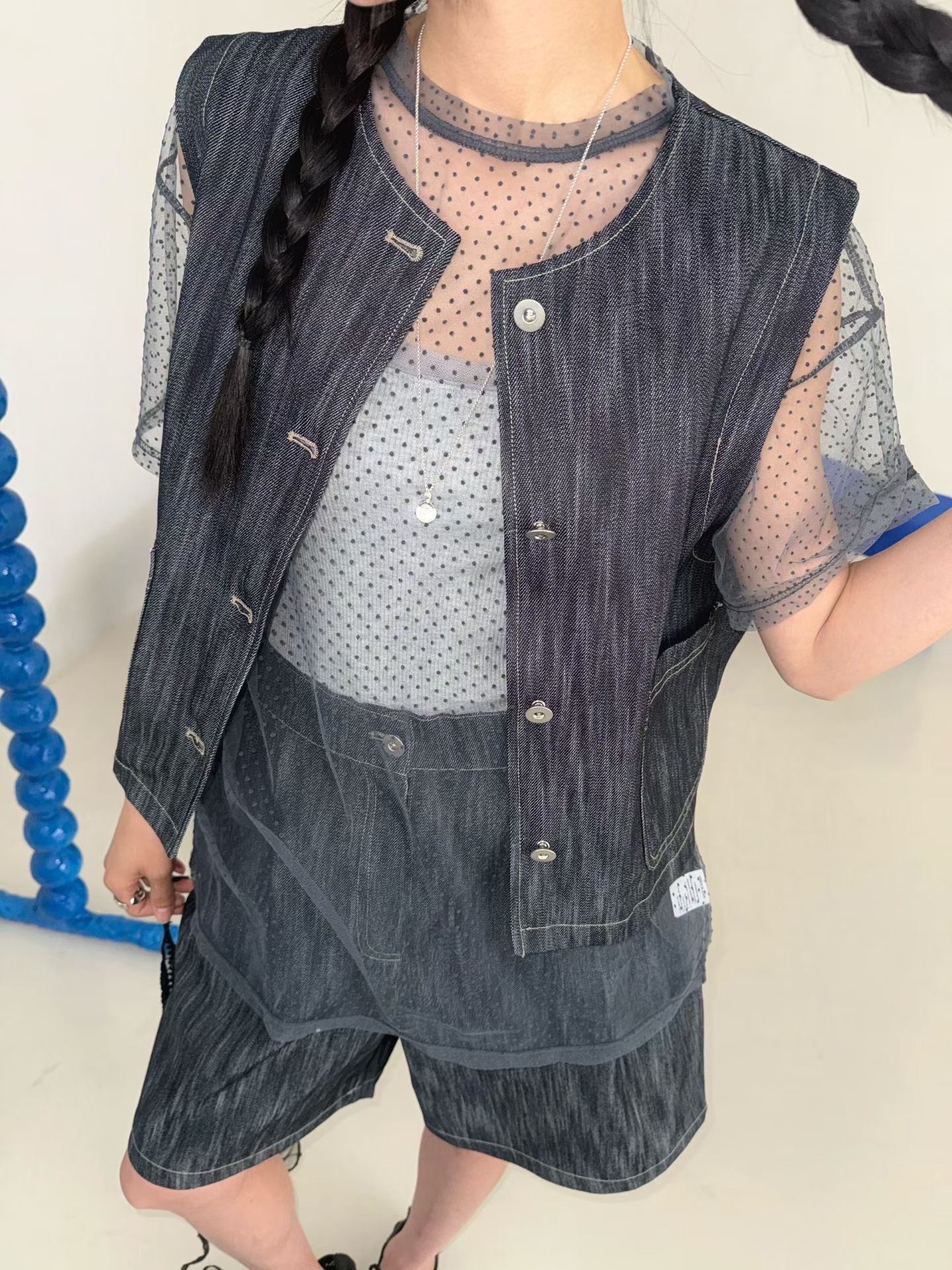 221418 點點紗Tee