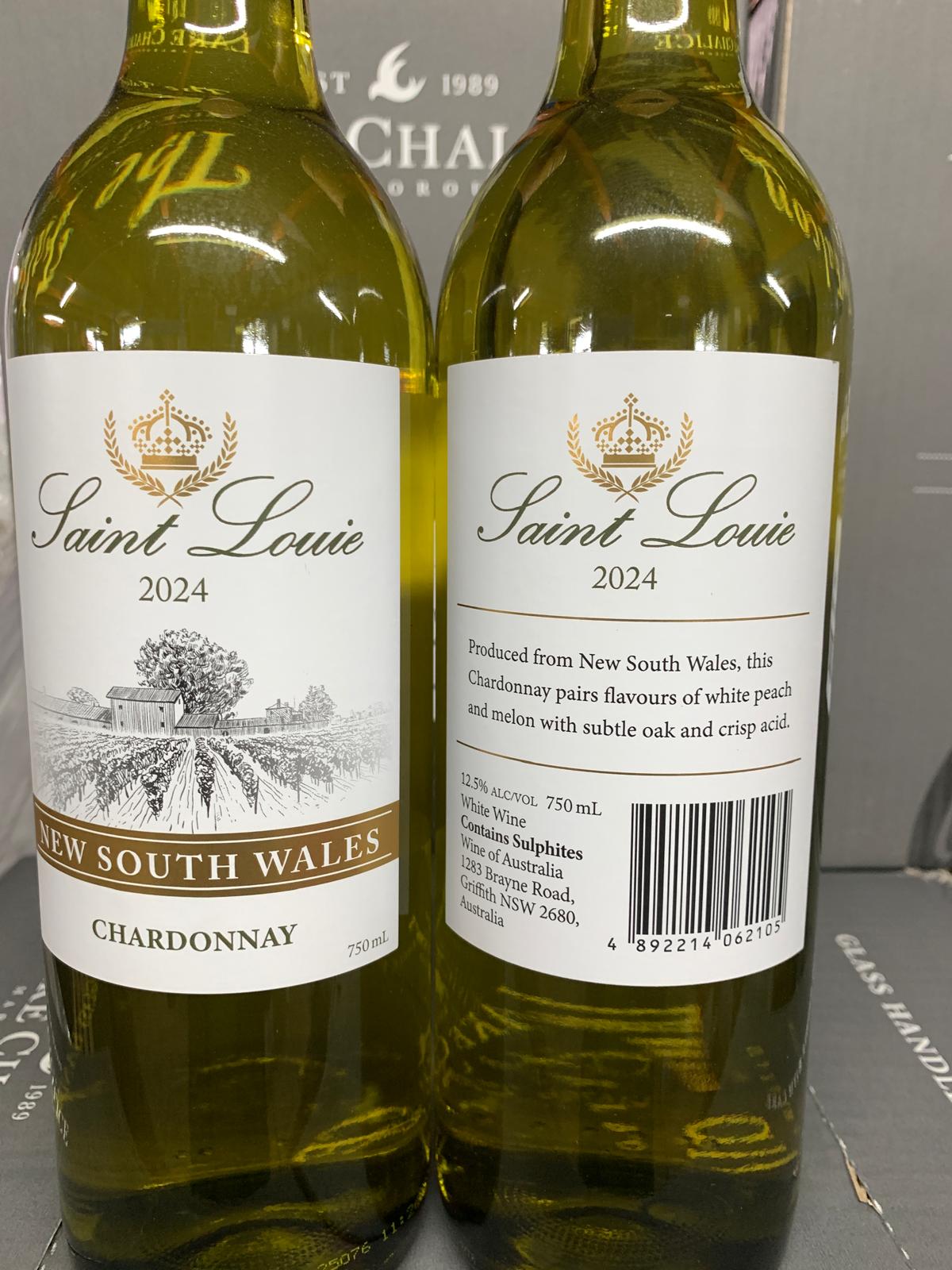 Saint Louie Cabernet Sauvignon 13% 2025 750ml  (1 x 12 x 750ml) C1IWSTCSQ25TW