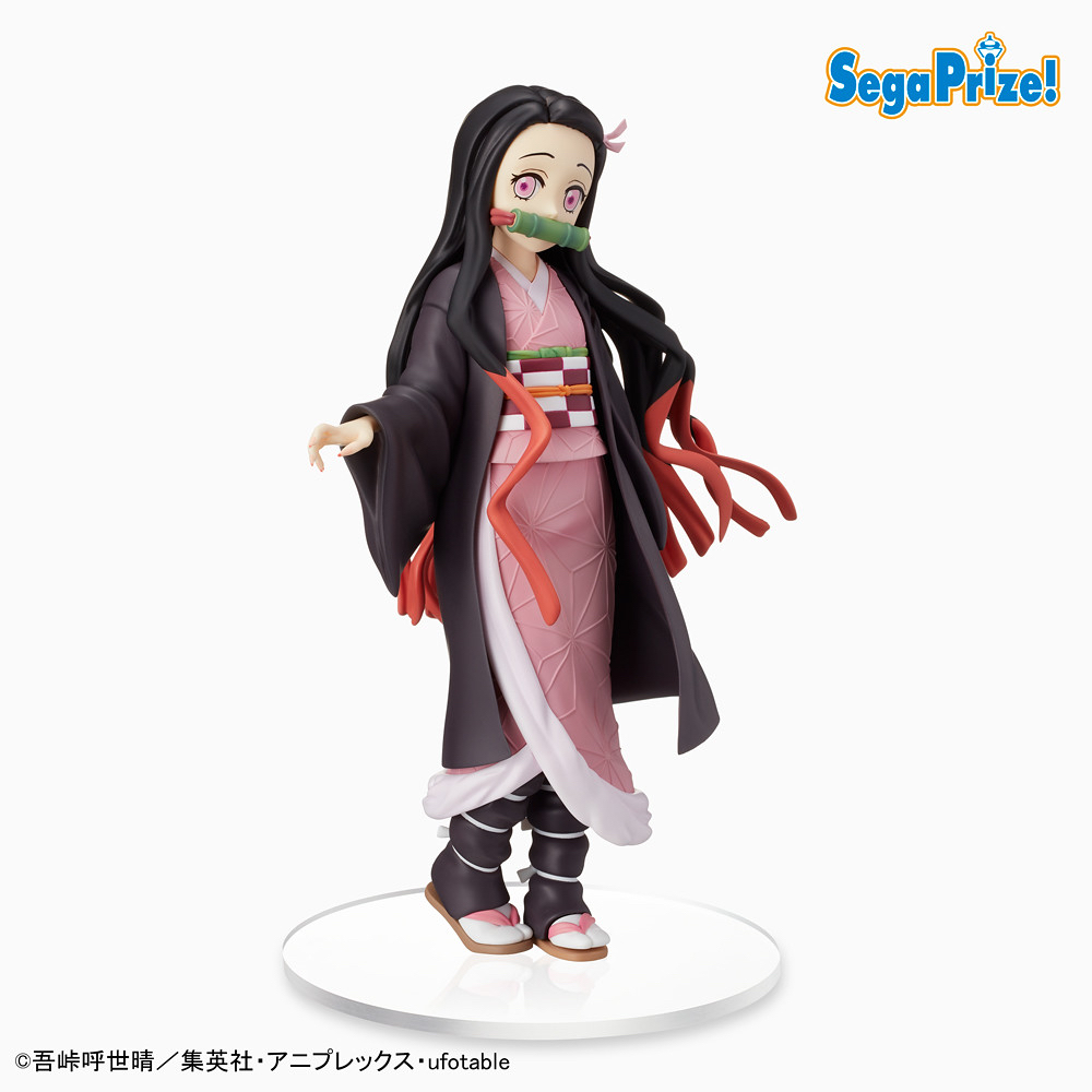 SEGA 鬼滅之刃 SPM 炭治郎 禰豆子 握手ver.  兄妹之絆(全2種）景品 figure 