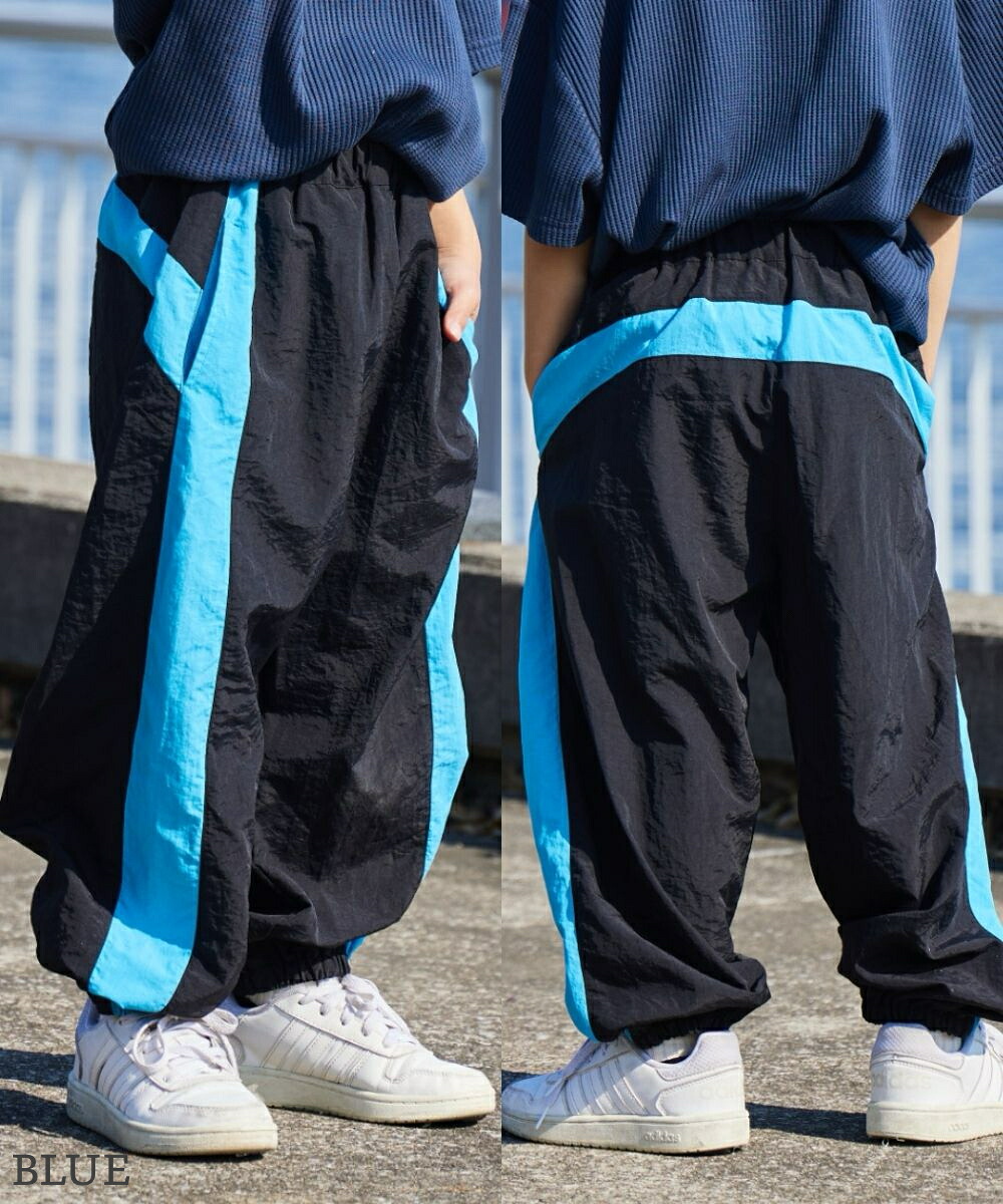 🆕【⭐訂購⭐】🇯🇵日本直送🌀褶皺拼接布料 尼龍 運動褲［9款選］🌀[ELHA-0031][260907]