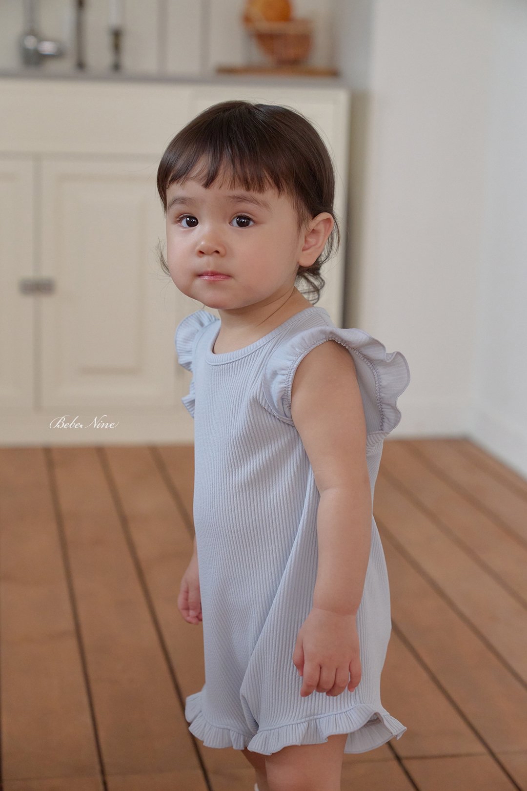 ☀️預訂 韓國直送☀️🇰🇷Bebenine三色荷葉邊無袖連身服