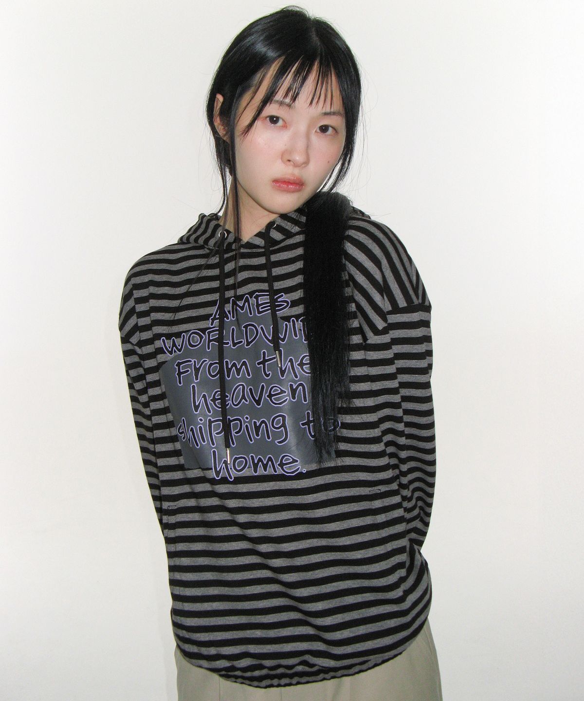 🇰🇷訂購｜AMES 26SS｜HOMEBOUND STRIPE HOODIE 2色 