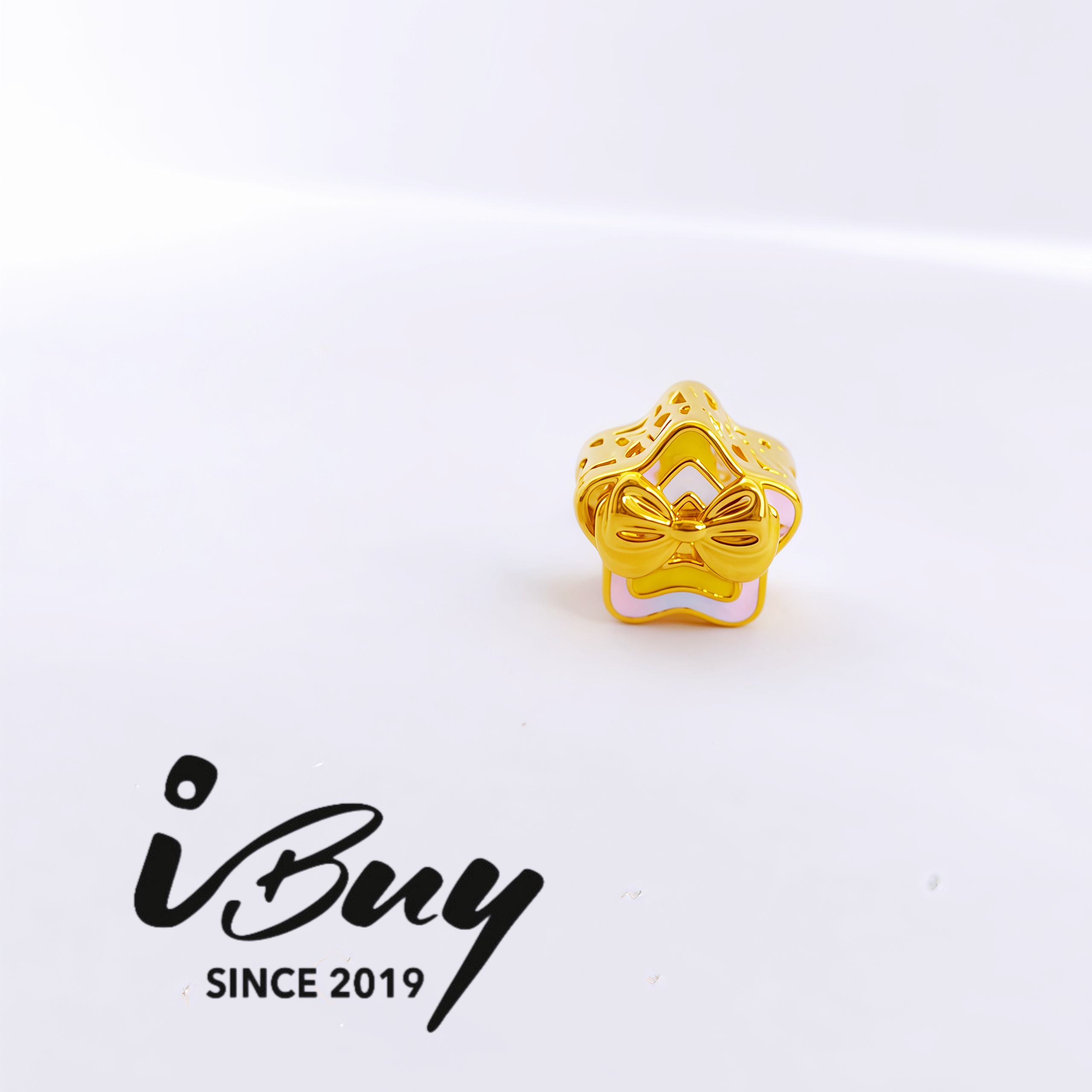 916 HARD GOLD ENAMEL COLOR STAR 916 硬金 珐琅彩色星星