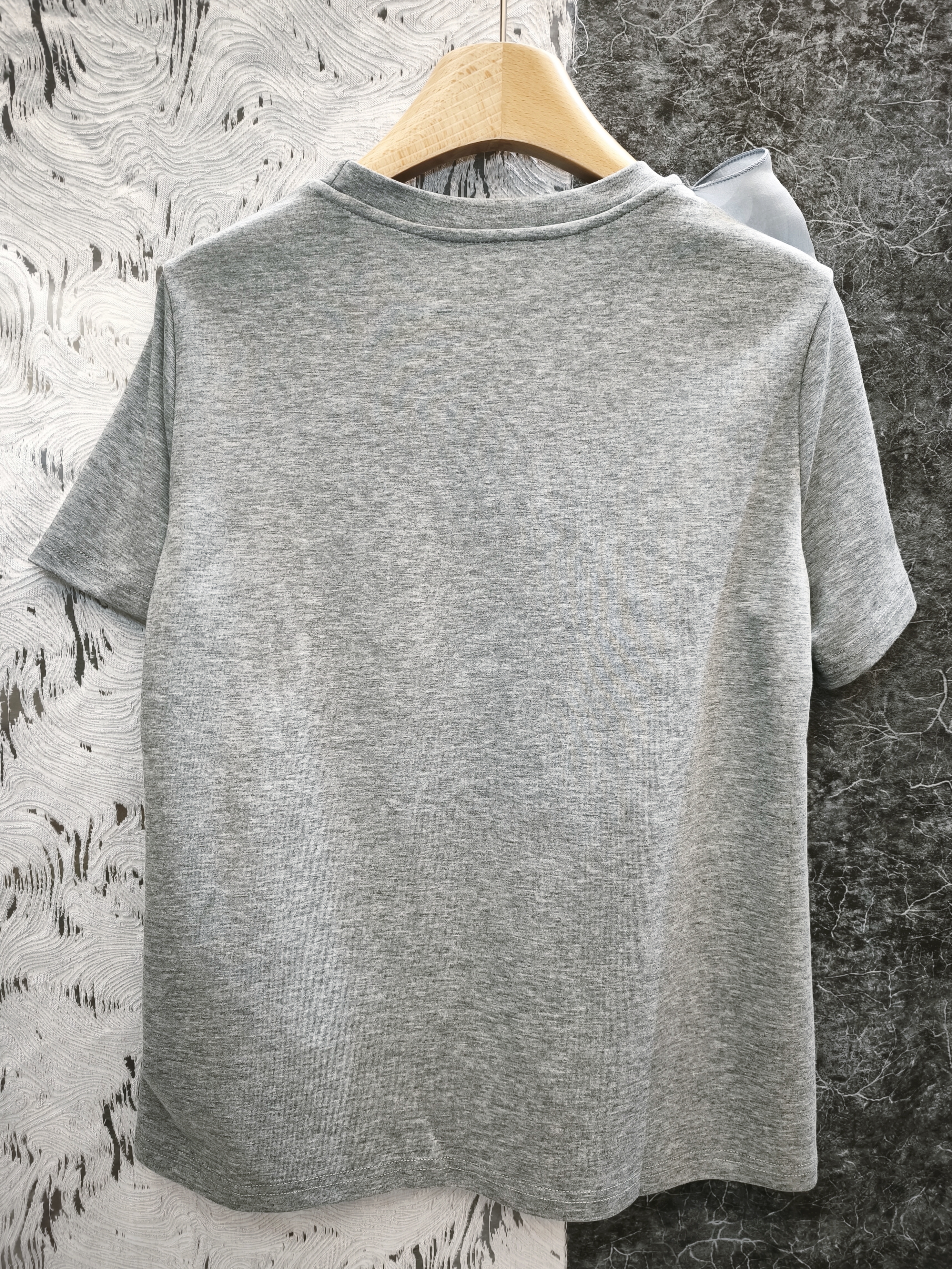 蝴蝶結字母滑料T