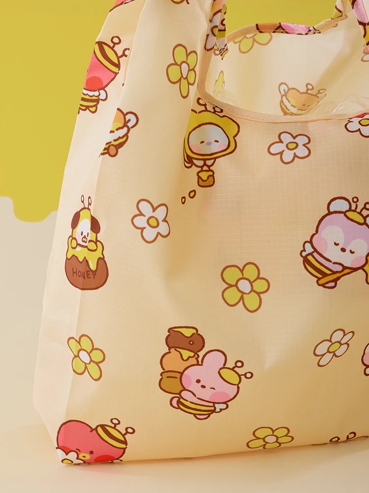 📦訂購 韓國代購 Line Friends BT21minini MARKET BAG (HONEY BEE) 購物袋