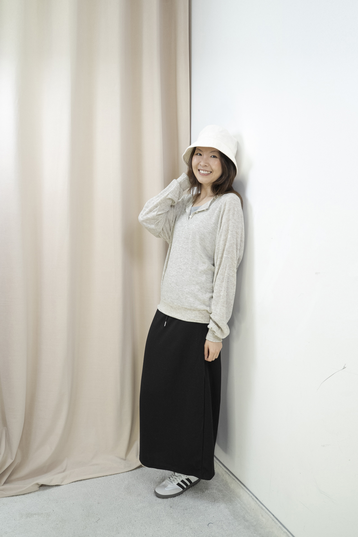 舒適棉不勒肚直順半身裙（5色）