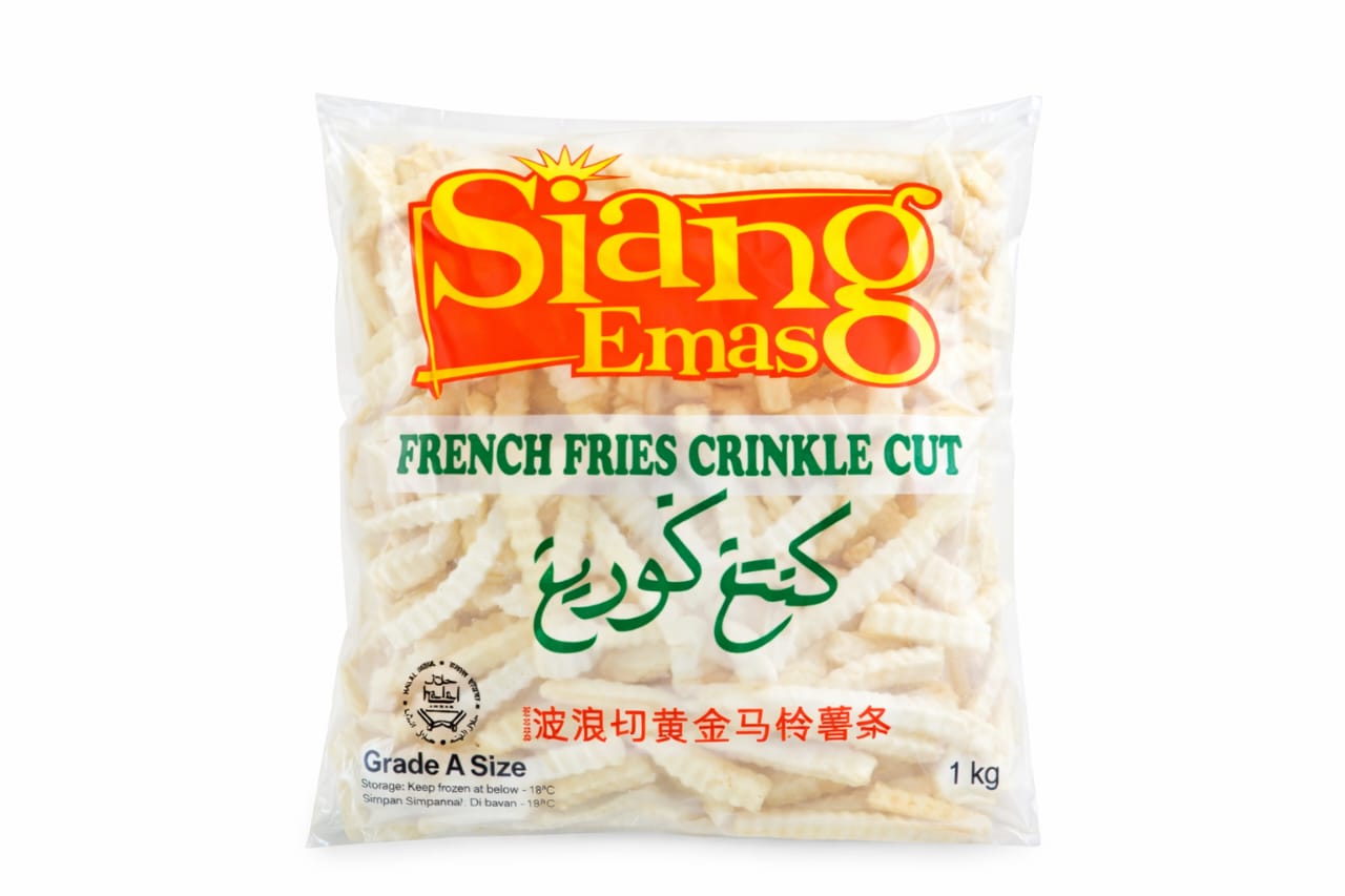 Siang Emas French Fries Potato - Crinkle Cut
