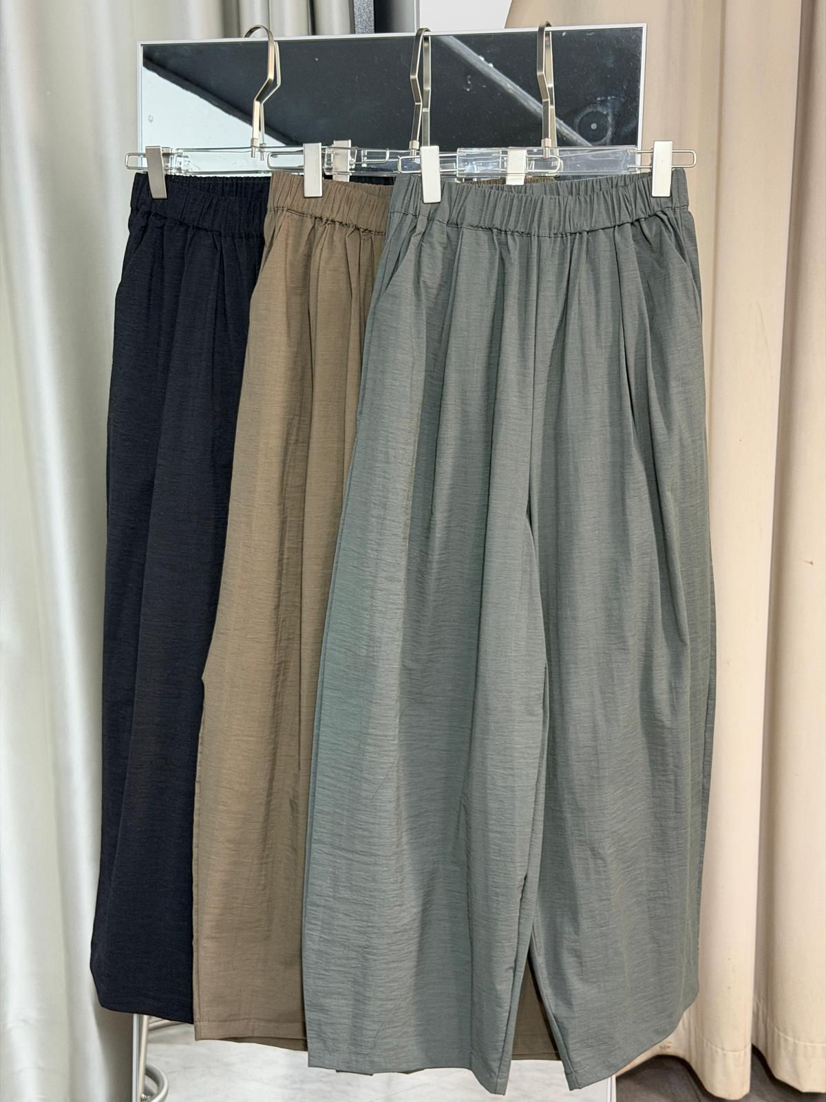 SZ2635 簡約寬鬆休閒褲