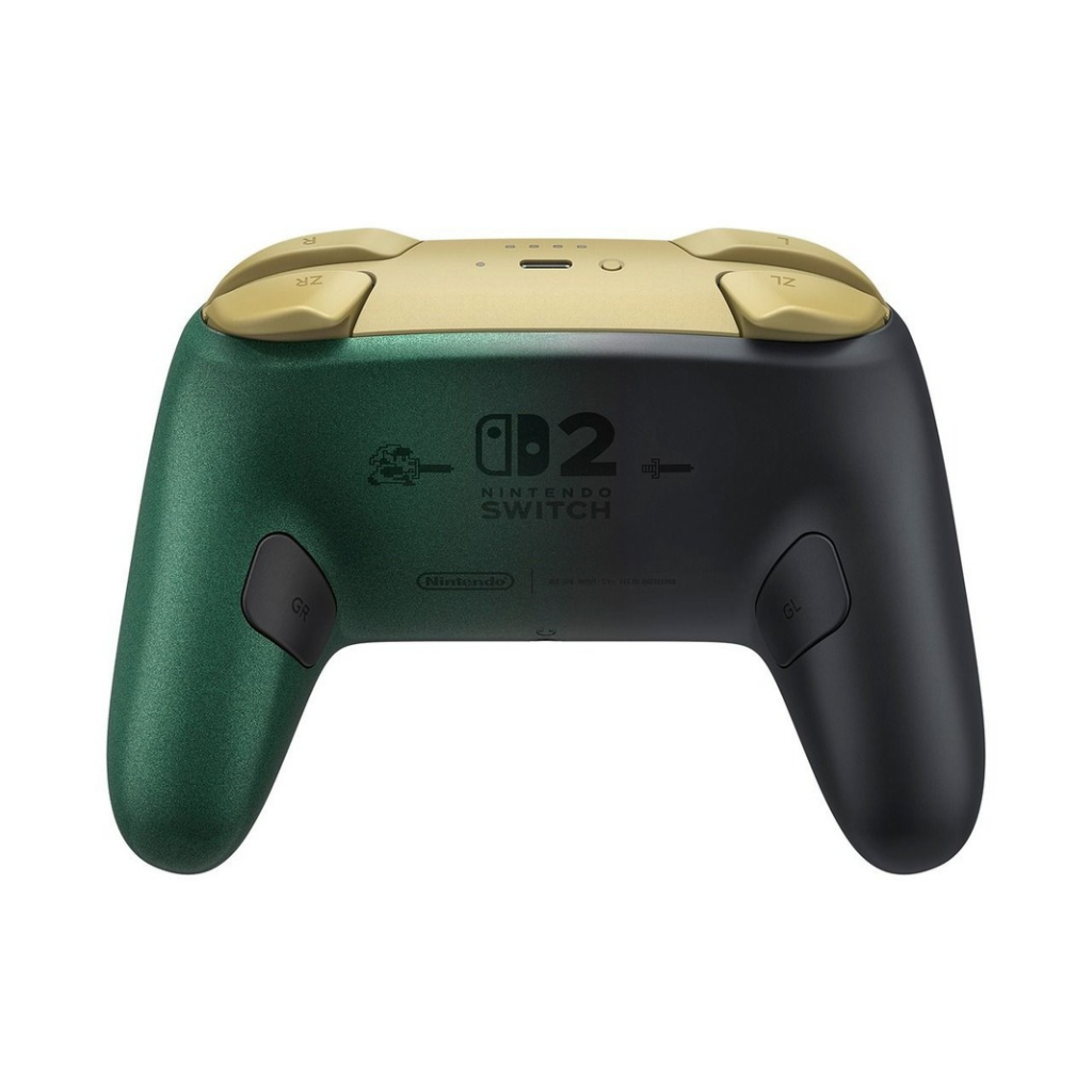 Nintendo Switch 2 Pro 控制器 薩爾達傳說 40週年紀念版（附展示台）｜限定收藏版・無線手掣・Hall Effect 搖桿・Zelda Collector Edition｜香港行貨