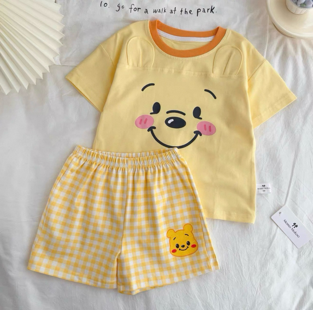 【$50童裝區】兒童卡通圖案短袖套裝