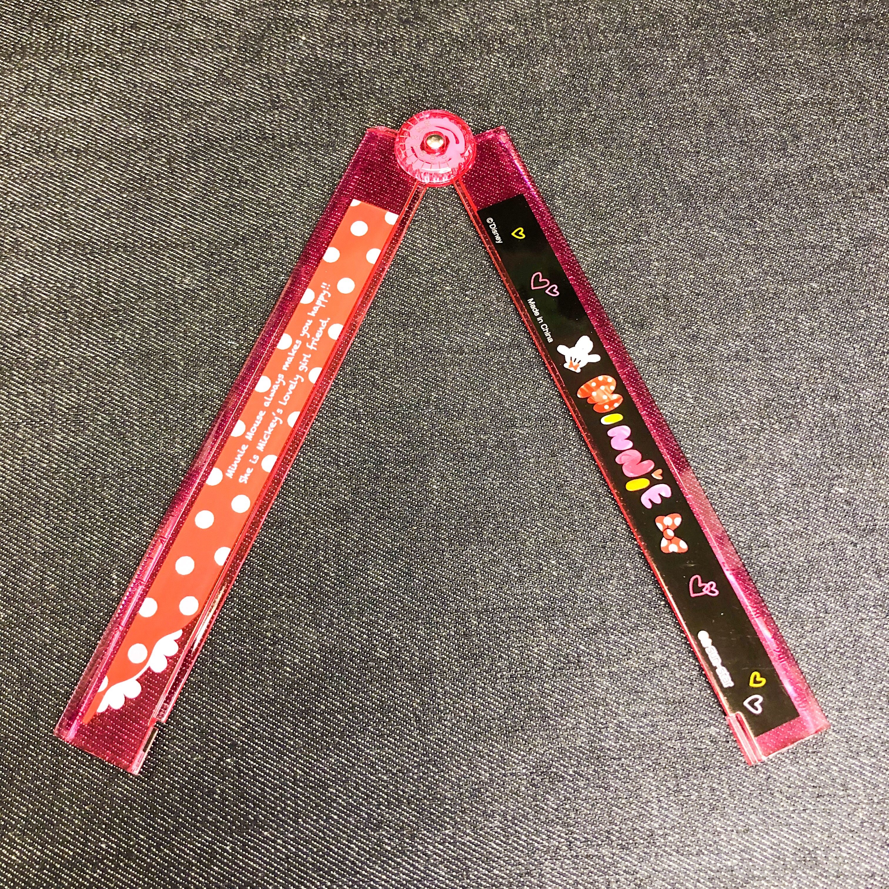 30CM 摺尺 Minnie Mouse    S4009541