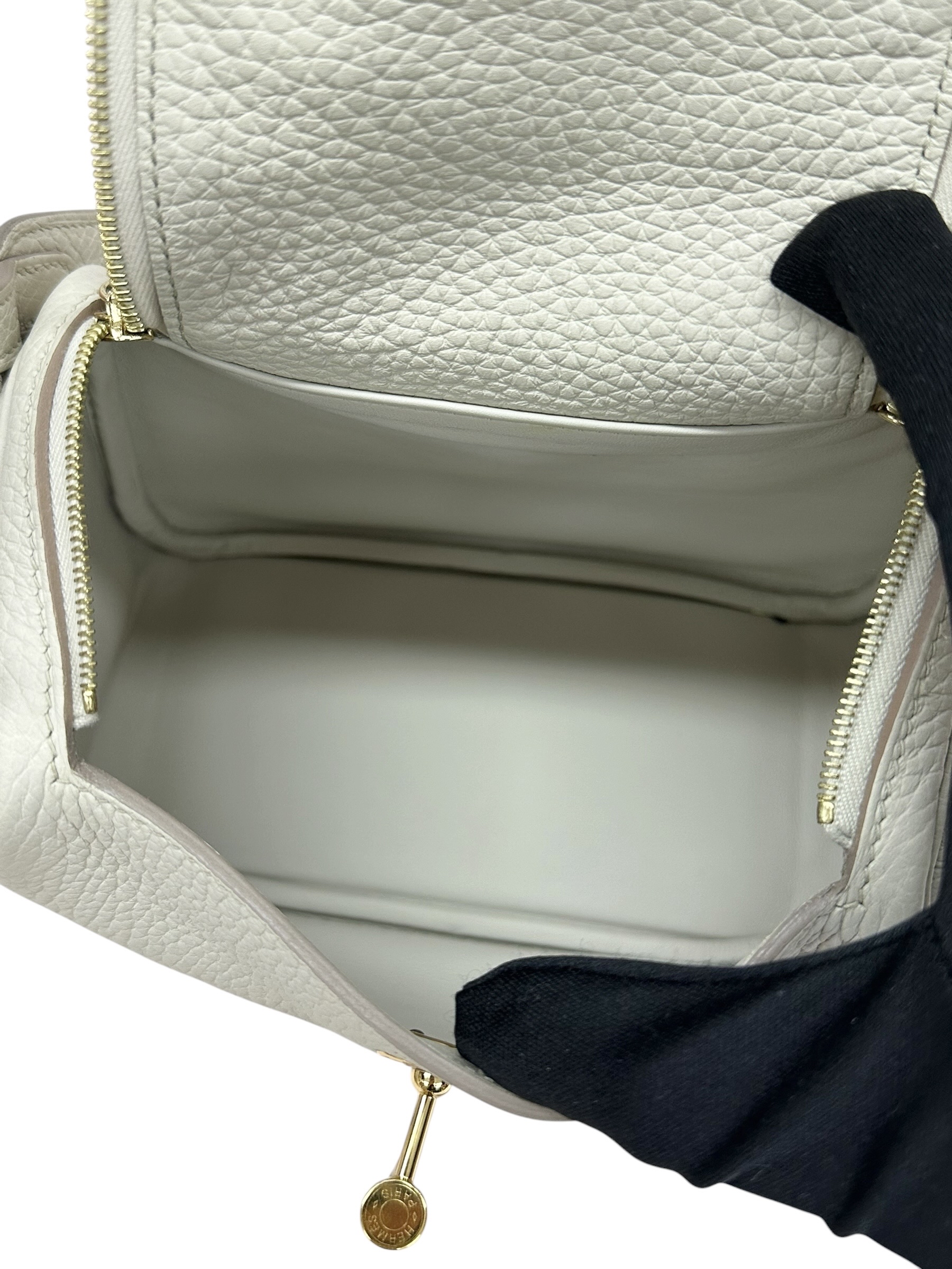 Pre-owned Hermes Mini Lindy / Stamp U / Product Code: 073005
